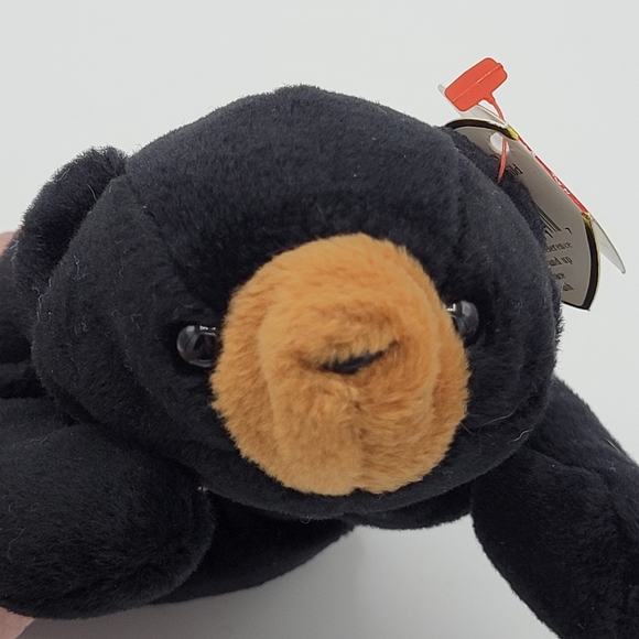 TY Beanie Babies NWT Blackie the Bear #4011 - Picture 6 of 9